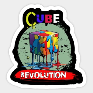 Cube Revolution Sticker